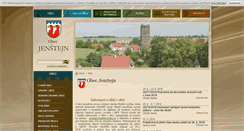 Desktop Screenshot of jenstejn.cz